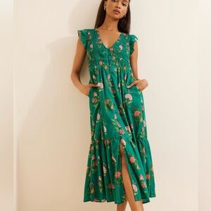 NWOT Anthropologie The Peregrine Midi Dress